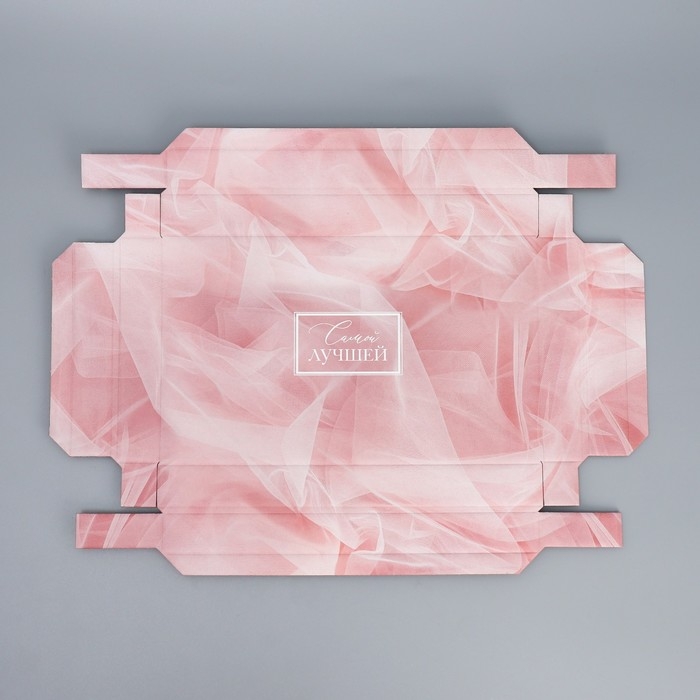 Коробка подарочная складная, упаковка, «Самой лучшей», 25.5 х 15 х 4 см Коробка подарочная складная, упаковка, «Самой лучшей», 25.5 х 15 х 4 см