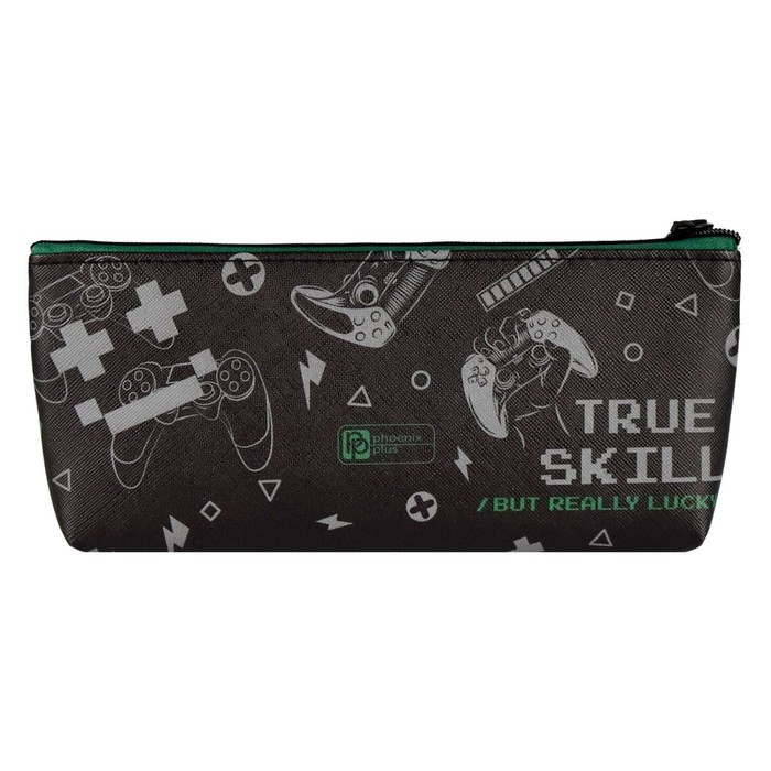 Пенал мягкий, 1 отделение, 75 х 200 х 20 мм, объёмный, искусственная кожа, Феникс Пенал мягкий, 1 отделение, 75 х 200 х 20 мм, объёмный, искусственная кожа, Феникс "Джойстик" 65738