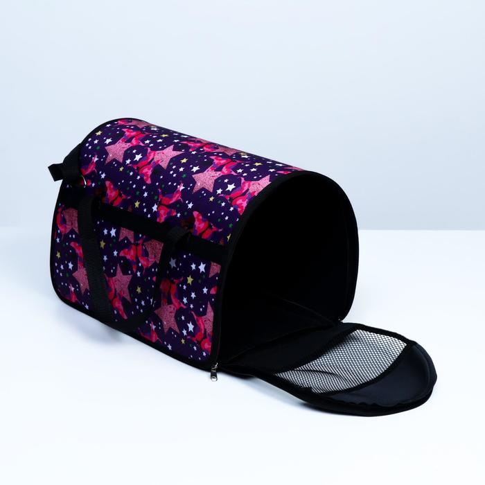 Сумка - переноска для животных с принтом, 40 х 25 х 26, микс цветов Сумка - переноска для животных с принтом, 40 х 25 х 26, микс цветов