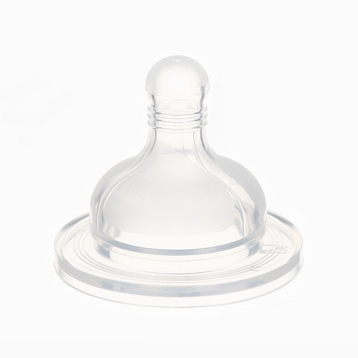 Бутылочка для кормления Ø50мм ШГ, «Звезды», 330мл, +3мес., цвет розовый, ручки молочные