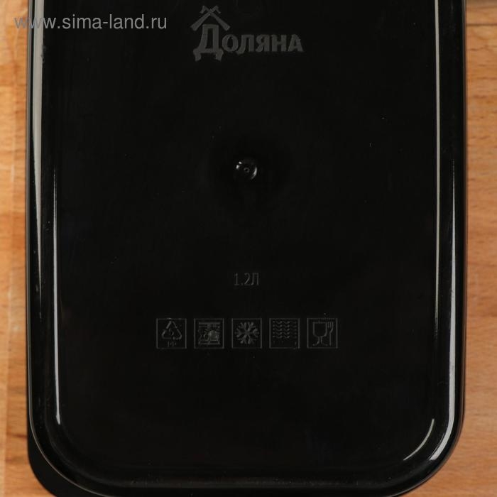 Ланч-бокс «Съешь, когда голоден», 1.2 л