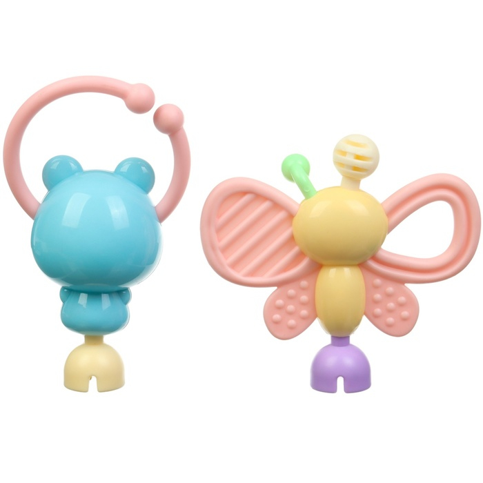 Набор погремушек «Собери меня», 5 шт., нежные цвета, Крошка Я Набор погремушек «Собери меня», 5 шт., нежные цвета, Крошка Я