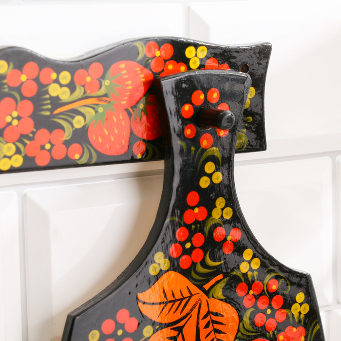 Набор Доски 3 шт и держатель 48×33×1 см хохлома Набор Доски 3 шт и держатель 48×33×1 см хохлома