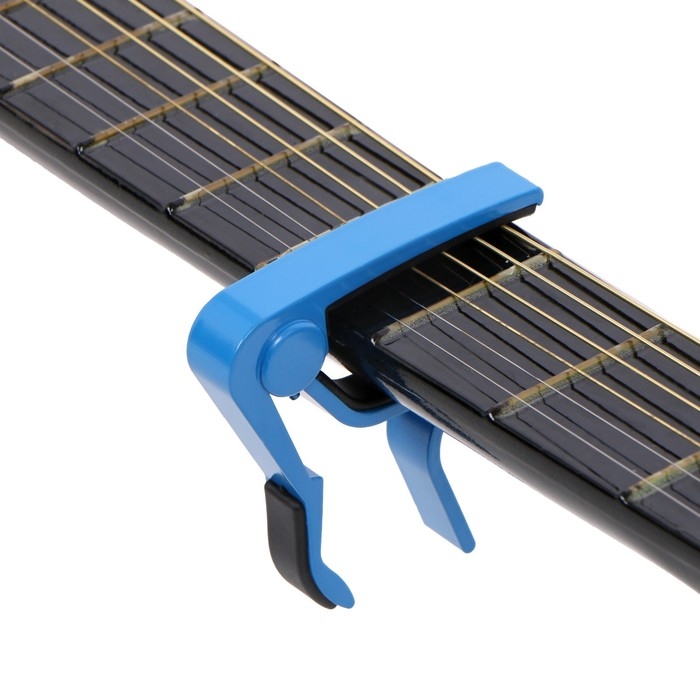 Каподастр для гитары Music Life, синий Каподастр для гитары Music Life, синий