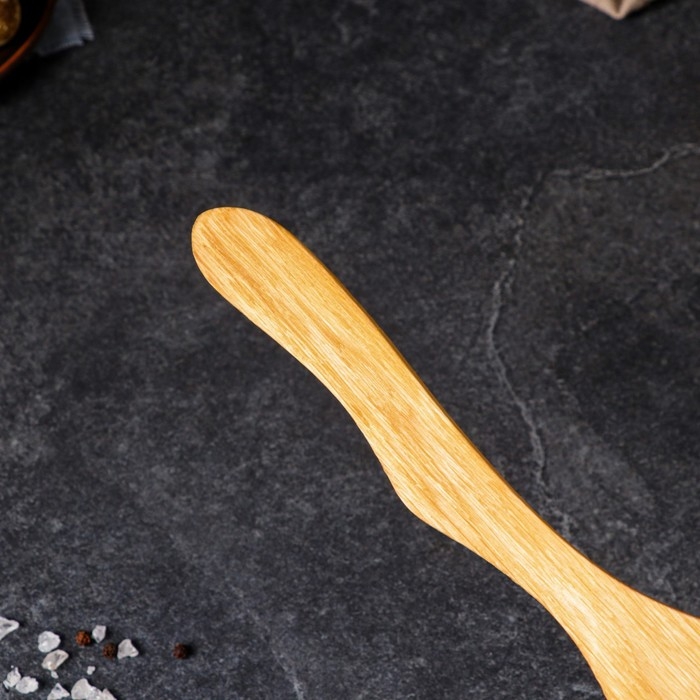 Лопатка дубовая «Косая», 30 см, МИКС