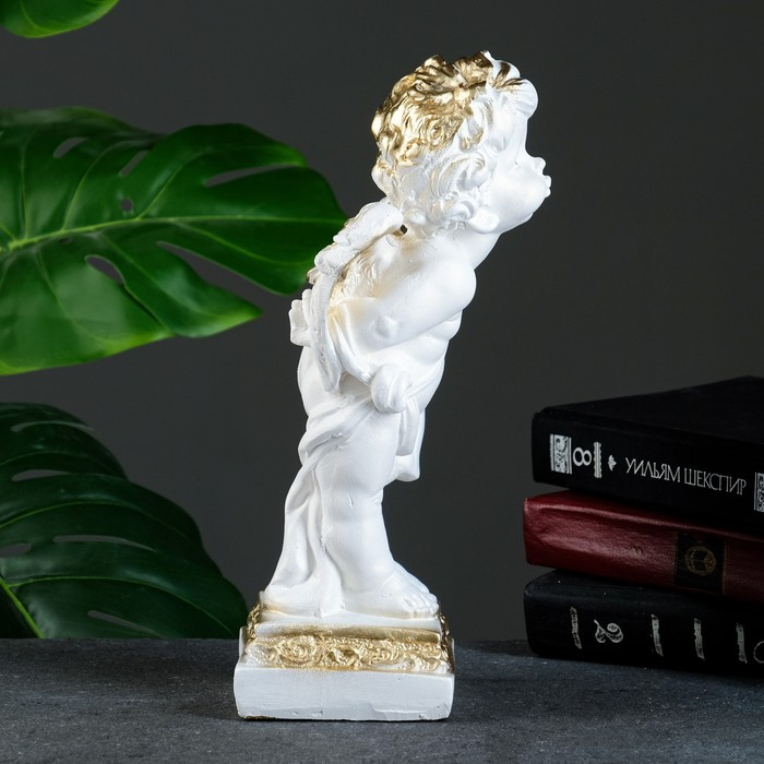 Фигура  Фигура "Ангел малый" белый 31х14х15см