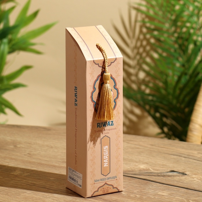 Диффузор Диффузор "RIWAZ" 50 мл (+ 6 палочек), nargis