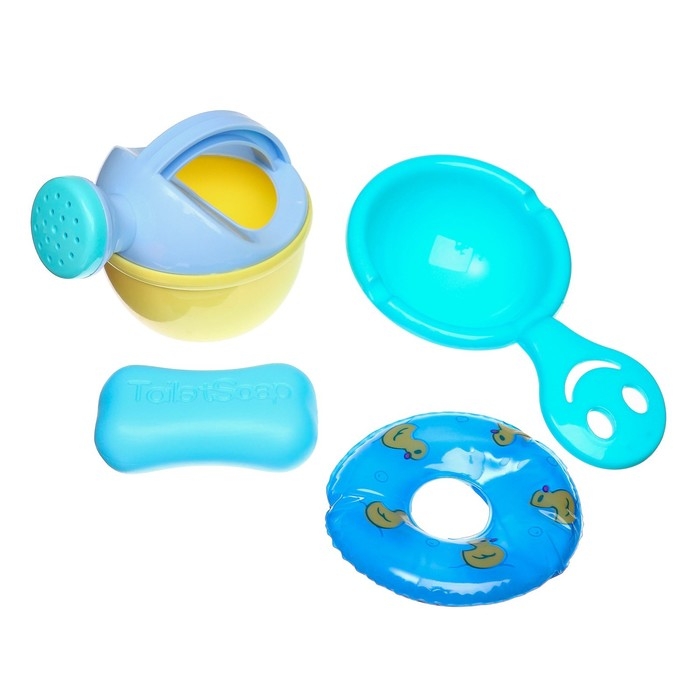 Набор резиновых игрушек для ванны «Игры малыша», с пищалкой, 10 шт, Крошка Я Набор резиновых игрушек для ванны «Игры малыша», с пищалкой, 10 шт, Крошка Я