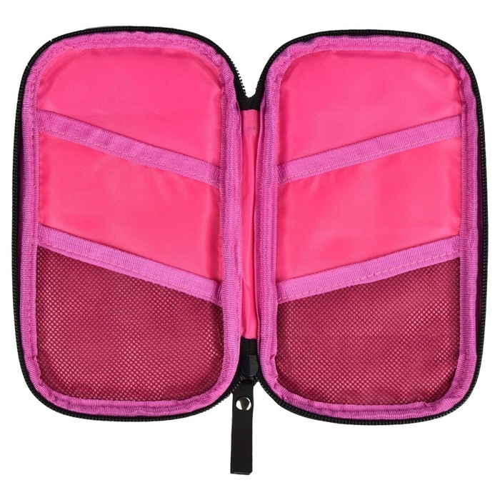 Пенал 1 секция 110 х 200 мм, текстильный, Феникс Пенал 1 секция 110 х 200 мм, текстильный, Феникс "Девушка сова"