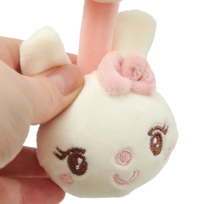 Подвеска - погремушка «Милая зайка», на кроватку, коляску, Крошка Я Подвеска - погремушка «Милая зайка», на кроватку, коляску, Крошка Я