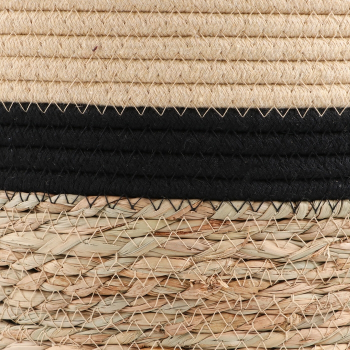 Набор корзин из 3 шт, 31x28x27 см, 27x23x25 см, 24x20x21 см, рогоз Набор корзин из 3 шт, 31x28x27 см, 27x23x25 см, 24x20x21 см, рогоз