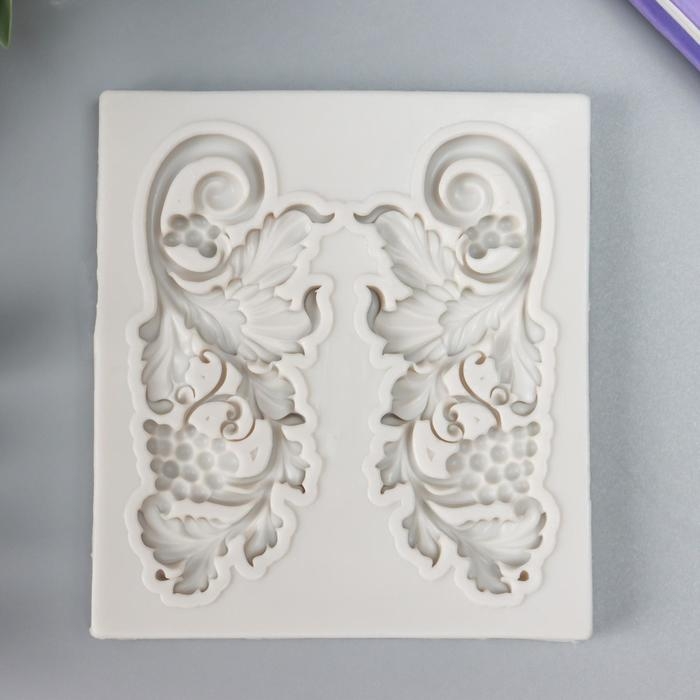 Молд силикон Молд силикон "Виноградная ветвь" 2 предмета 7,8х7х0,6 см