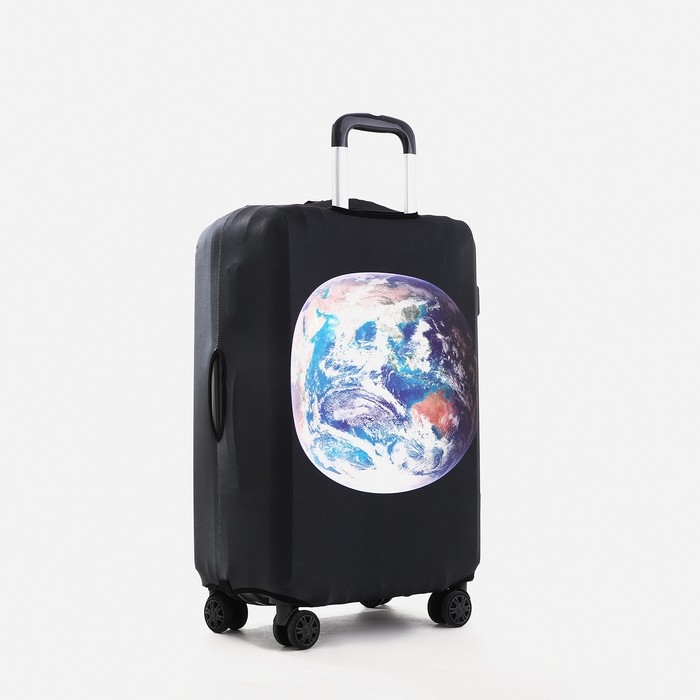 Чехол на чемодан L, цвет чёрный