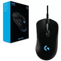 Мышь LOGITECH G403 HERO, игровая, проводная, оптическая, 25600 dpi, подсветка, чёрная