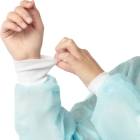 Халат хирург. стер., дл.140 см пл 25 р.48-50&nbsp;1шт./уп Гекса