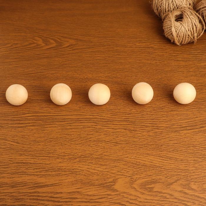 Заготовка для творчества Шар 3,5см цельный Заготовка для творчества Шар 3,5см цельный