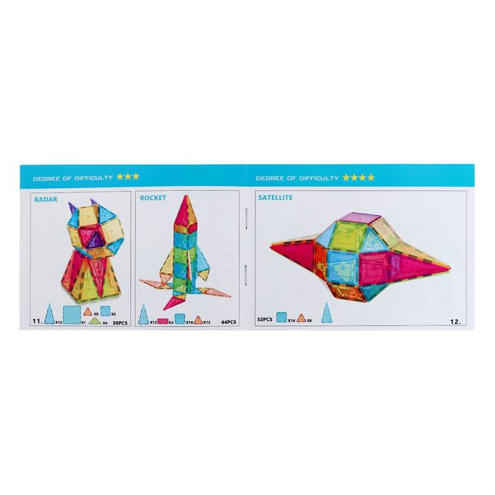 Конструктор магнитный «Геометрические фигуры», 28 деталей Конструктор магнитный «Геометрические фигуры», 28 деталей