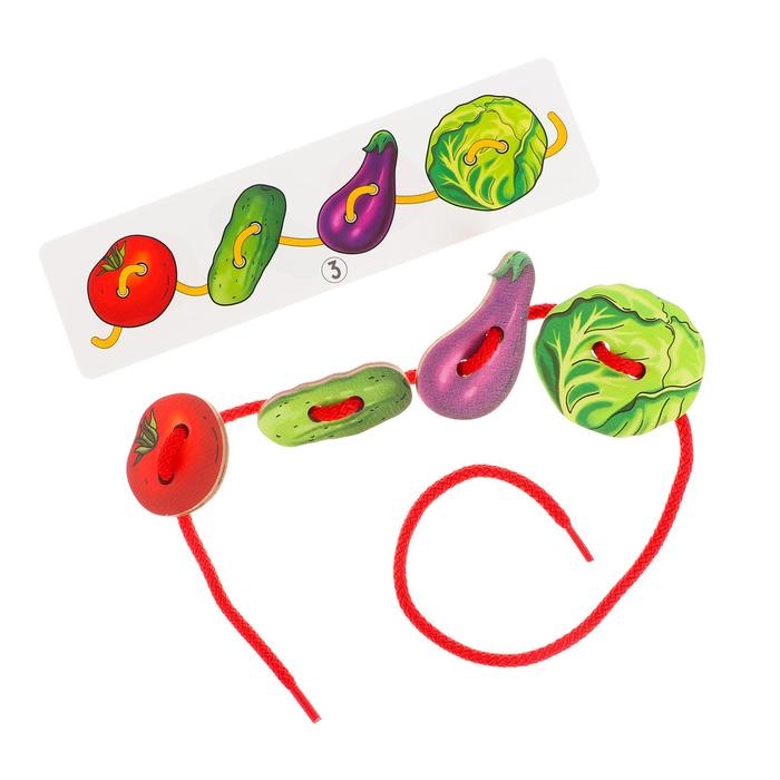 Шнуровка «Овощи» Шнуровка «Овощи»
