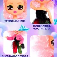 Кукла Happy Valley &laquo;Кудряшка Рина&raquo;, шарниры в руках, светло-розовый