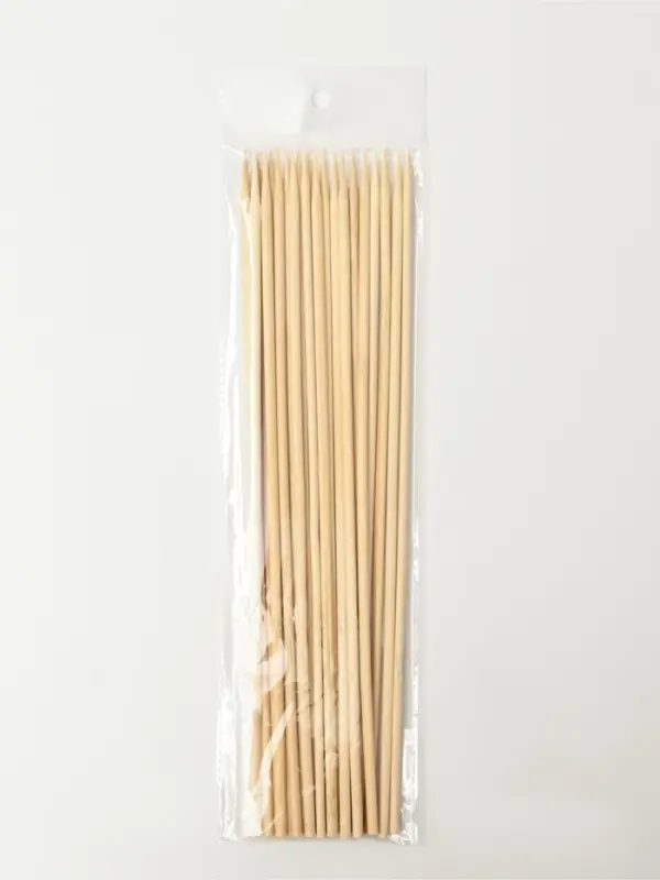 Палочки-дюбели для кондитерских изделий Доляна, 30 см, d=5 мм, набор 20 шт., бамбук