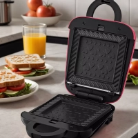 Вафельница электрическая КТ-3684 (2 в 1) - 460 Вт