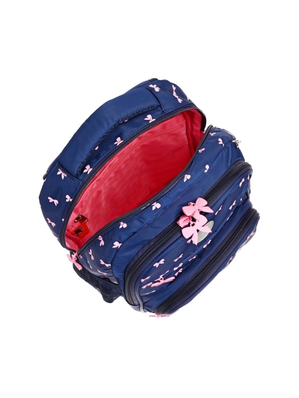 Рюкзак школьный, 39×28×20 см, Grizzly, эргономичная спинка, синий, RG-568-2_3 Рюкзак школьный, 39×28×20 см, Grizzly, эргономичная спинка, синий, RG-568-2_3