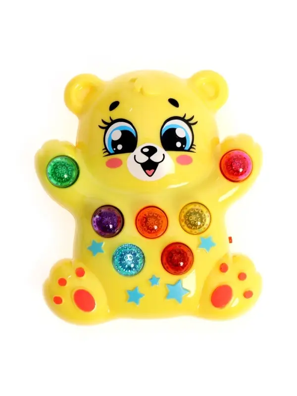 Музыкальная игрушка ZABIAKA &laquo;Медвежонок&raquo;, световые и звуковые эффекты