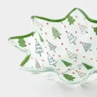 Салатник звезда "Елочка" 13,3х3,6 см