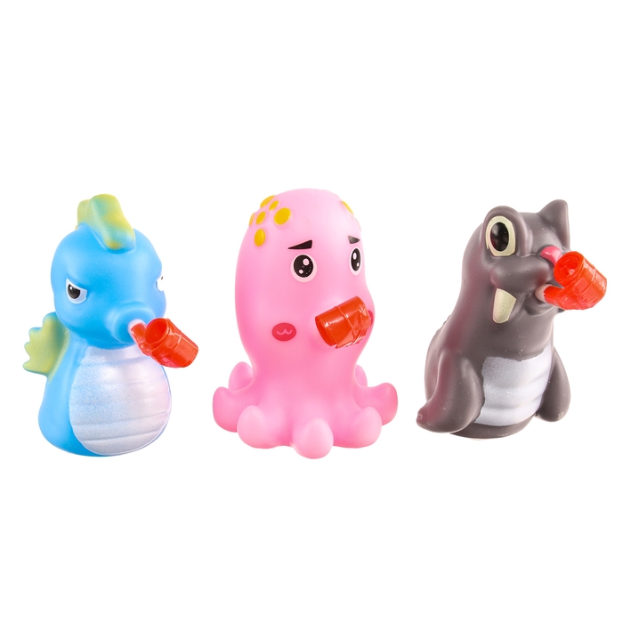 Мялка «Морские жители» с язычком, виды МИКС Мялка «Морские жители» с язычком, виды МИКС