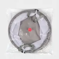 Корзина для белья складная Доляна, 35&times;35&times;43 см, серая