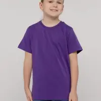 Футболка детская T-Bolka Kids, фиолетовая, 6 лет