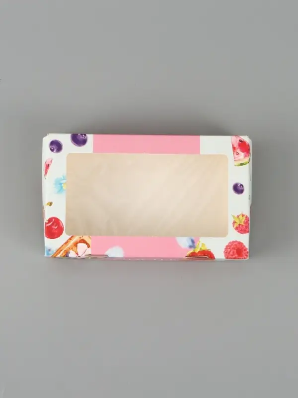 Коробка подарочная с окном &laquo;Счастье в моменте&raquo;, 20&times;12&times;4 см, самосборная