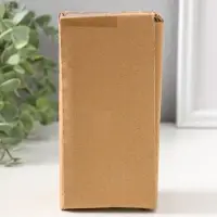 Сувенир полистоун "Белая зайка в розовой цветочной шляпке с зонтиком и цыплятами" 14,5 см