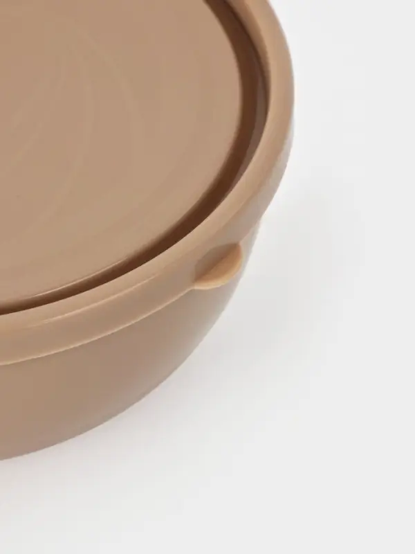 Салатник с крышкой Giaretti Vanilla, 1.7 л, пластик, МИКС