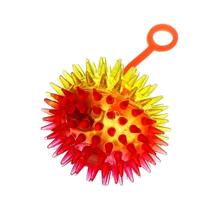 Мяч световой на резиночке, 6,5 см, прозрачный, набор 3 шт, МИКС Мяч световой на резиночке, 6,5 см, прозрачный, набор 3 шт, МИКС