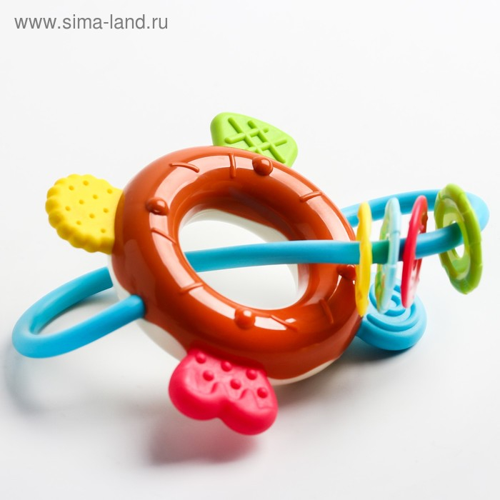 Набор погремушек «Сладости», 5 шт., цвет МИКС, Крошка Я Набор погремушек «Сладости», 5 шт., цвет МИКС, Крошка Я