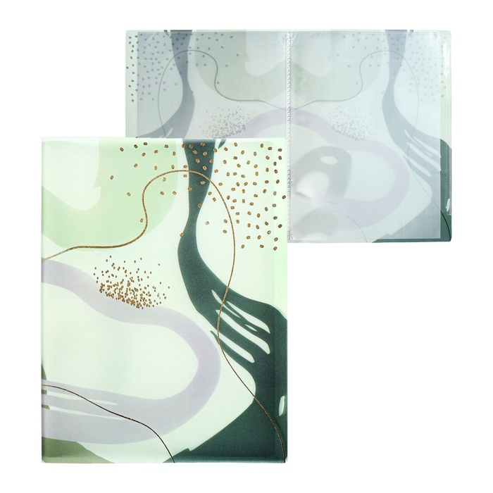 Папка 20 вкладышей А4 дизайн 400мкм deVENTE Marandi.Sparkle тисн фольгой, внут.кар 3101218 Папка 20 вкладышей А4 дизайн 400мкм deVENTE Marandi.Sparkle тисн фольгой, внут.кар 3101218