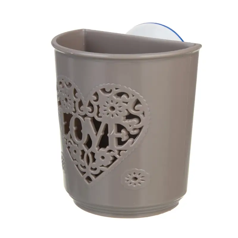 VETTA Love Стакан для зубных щеток, пластик, 7х10см, 2 цвета