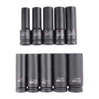 Набор головок торцевых ударных глубоких 1/2"DR (10 - 22 мм) (10 предметов) AVS NG12-10ID