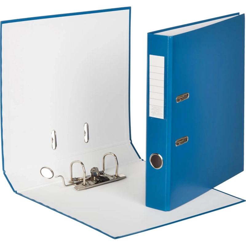 Папка-регистратор 50мм, 10шт/уп, cиний,ПБП1,карм.кор