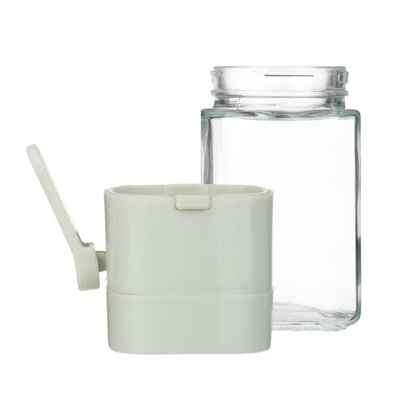 VETTA Банка для специй, 180 мл, стекло, пластик, белый