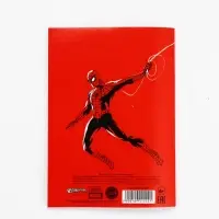 Блокнот А6, 32 л. на скрепке "Человек паук"