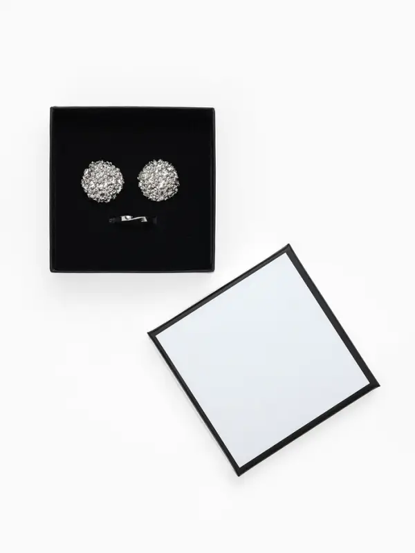 Набор коробочек подарочных 6 шт. под набор &laquo;Стиль&raquo;, 9&times;9 см, цвет чёрно-белый (10901369)