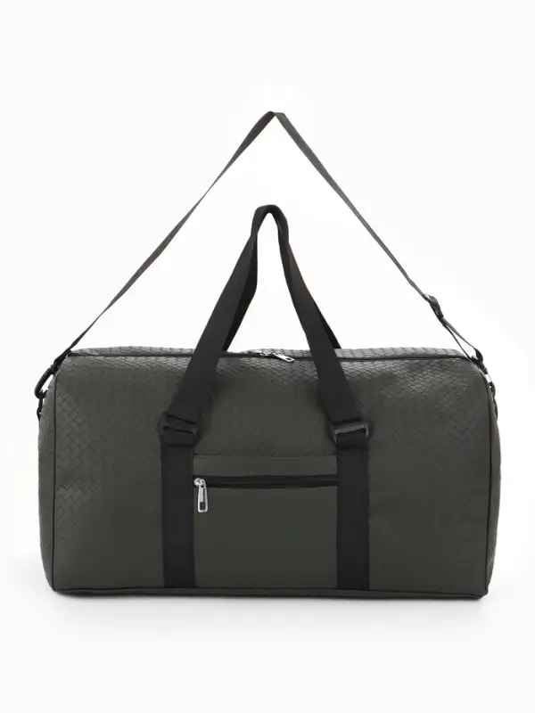 Сумка дор Ромб, 54*26*29, отд на молнии, 2н/кармана, дл ремень, зеленый