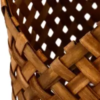 Корзина плетеная, 23&times;12&times;7&times;22/28 см, секвойя