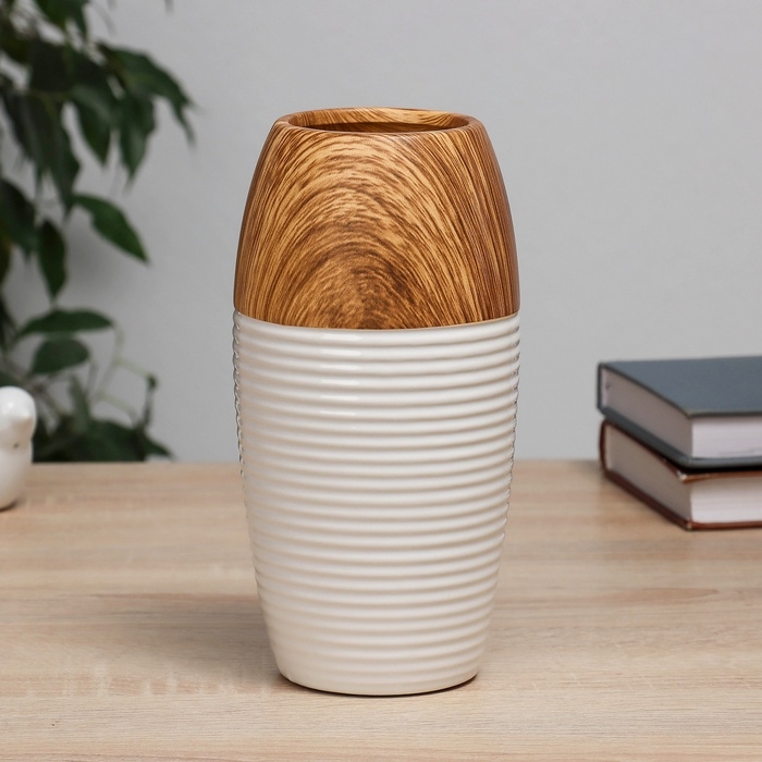 Ваза керамика настольная Ваза керамика настольная "Теа" 8х8х20 см