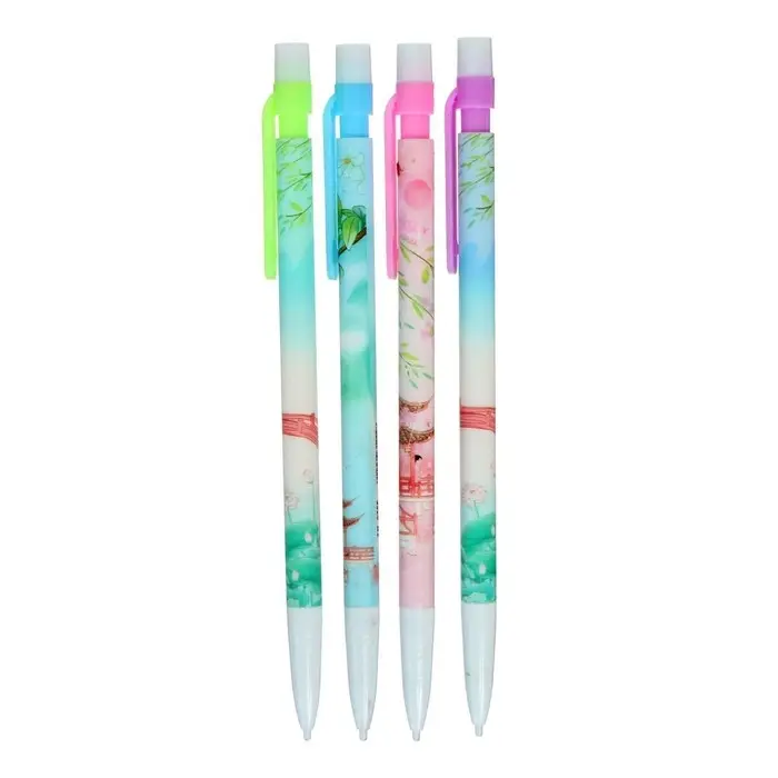 Карандаш механический 0,7мм с рисунком, МИКС, (штрихкод на штуке)