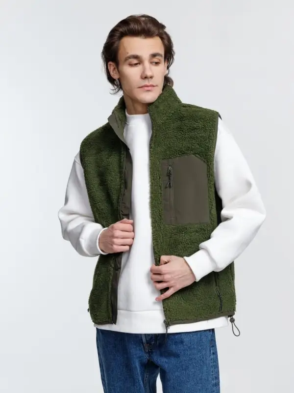 Жилет унисекс Fury BW, хаки, размер S Жилет унисекс Fury BW, хаки, размер S