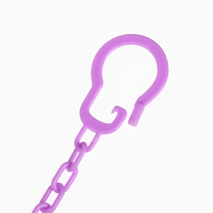 Пустышка ортодонт., с колпачком и держателем, от 0 мес., цвет Фиолет / Роз Пустышка ортодонт., с колпачком и держателем, от 0 мес., цвет Фиолет / Роз