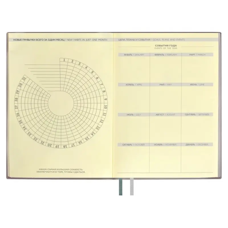 Ежедневник Avila, недатированный, серый Ежедневник Avila, недатированный, серый